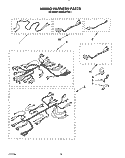 WIRING HARNESS Diagram and Parts List for KEBS246YBL1  KitchenAid Wall Oven