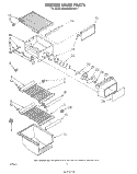 FREEZER LINER Diagram and Parts List for ED22MMXRWR1  Whirlpool Refrigerator