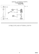 MISCELLANEOUS  PARTS Diagram and Parts List for YLTE5243DQ2  Whirlpool Washer Dryer Combo