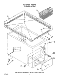 SECTION Diagram and Parts List for EH15EFXRW07  Whirlpool Freezer