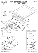 Part Location Diagram of W10110985 Whirlpool HARNS-WIRE
