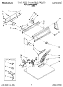 Part Location Diagram of LIT3401085 Whirlpool Guide, Use & Care