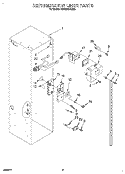 REFRIGERATOR LINER Diagram and Parts List for KSSS36DAX05  KitchenAid Refrigerator