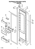 Part Location Diagram of 2256473S Whirlpool HANDLE
