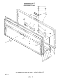 SECTION Diagram and Parts List for EH270FXTN00  Whirlpool Freezer