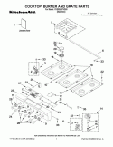 Part Location Diagram of W10237868 Whirlpool DISCONTINUED