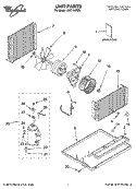 Part Location Diagram of WP858121 Whirlpool Nut