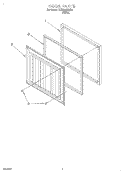 SECTION Diagram and Parts List for TCF0510DW00  Whirlpool Freezer