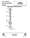 SECTION Diagram and Parts List for KCDC250S0  KitchenAid Food Waste Disposer