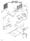 UNIT PARTS Diagram and Parts List for ET8WTKXKT03  Whirlpool Refrigerator