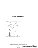 MISCELLANEOUS Diagram and Parts List for LA6055XSW2  Whirlpool Washer