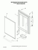 Part Location Diagram of 13023886SQ Whirlpool DOR-FIP Stainless Steel