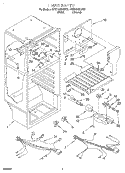 Part Location Diagram of 2201218 Whirlpool MOTOR-EVAP