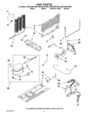 Part Location Diagram of W10349515 Whirlpool BAFFLE-AIR