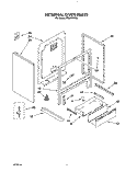 EXTERNAL OVEN Diagram and Parts List for FES375VX0  Whirlpool Range
