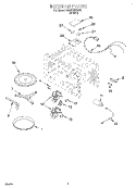 Part Location Diagram of 8183824 Whirlpool Plate Cam