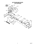 ICE CONTAINER Diagram and Parts List for KSSS42DWW02  KitchenAid Refrigerator