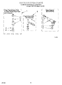 WATER SYSTEM Diagram and Parts List for 2LSR5233BZ1  Whirlpool Washer
