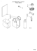 ACCESSORY Diagram and Parts List for AMB7554  Whirlpool Trash Compactor