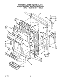 REFRIGERATOR DOOR Diagram and Parts List for ET20DKXWN01  Whirlpool Refrigerator