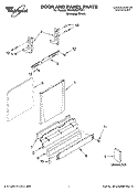 Part Location Diagram of W10831329 Whirlpool SHIELD