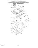 Part Location Diagram of 323979 Whirlpool Burner Box Bottom