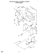 SECTION Diagram and Parts List for AK4000XZ2  Whirlpool Dehumidifier
