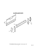 BACKGUARD Diagram and Parts List for FGP325VW1  Roper Range
