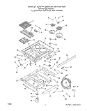 MAIN TOP Diagram and Parts List for N3157W0  Roper Range