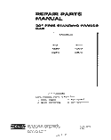 BACKGUARD Diagram and Parts List for 1436W0A  Roper Range