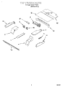 TOP VENTING, OPTIONAL Diagram and Parts List for KEBS177DSS7  KitchenAid Wall Oven