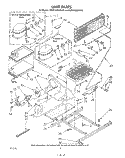 UNIT Diagram and Parts List for KRRF15XSWHY0  KitchenAid Refrigerator