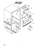 LINER Diagram and Parts List for 3XARG495WP00  Whirlpool Refrigerator