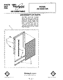 SECTION Diagram and Parts List for ACS802XM  Whirlpool Air Conditioner