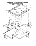 Part Location Diagram of LIT3180602 Whirlpool Use & Care Guide
