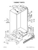Part Location Diagram of W10555563 Whirlpool INSTALLATION INSTRUCTIONS