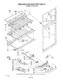 BREAKER AND PARTITION Diagram and Parts List for KTRF22KTPL00  Whirlpool Refrigerator