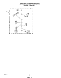 MISCELLANEOUS , LITERATURE AND OPTIONAL Diagram and Parts List for LC4500XSW0  Whirlpool Washer