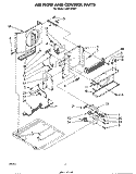 SECTION Diagram and Parts List for CAW12D2A1  Whirlpool Air Conditioner