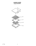 GRIDDLE Diagram and Parts List for KGCG260SAL2  KitchenAid Cooktop