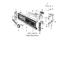 MOTOR, HEATER, AND SPRAY ARM Diagram and Parts List for 8565L10  Roper Dishwasher
