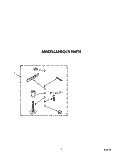 MISCELLANEOUS Diagram and Parts List for LA5550XTG0  Whirlpool Washer
