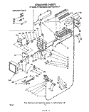 ICE MAKER , NOT ILLUSTRATED AND OPTIONAL Diagram and Parts List for ET18JMXRWR0  Whirlpool Refrigerator