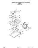 Part Location Diagram of 338139 Whirlpool Infinite Control (Lt. Frt. & Rt. Rr.)