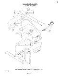 MANIFOLD Diagram and Parts List for SF333PEKT0  Whirlpool Range