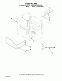PUMP PARTS Diagram and Parts List for GI15NDXTQ4  Whirlpool Ice Maker
