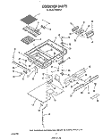Part Location Diagram of 4336957 Whirlpool Control Panel