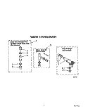 WATER SYSTEM Diagram and Parts List for LA6800XTF1  Whirlpool Washer