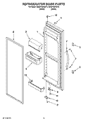 Part Location Diagram of L2206825B Whirlpool DOR-FIP BL