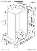 Part Location Diagram of W10164076 Whirlpool Energy Guide